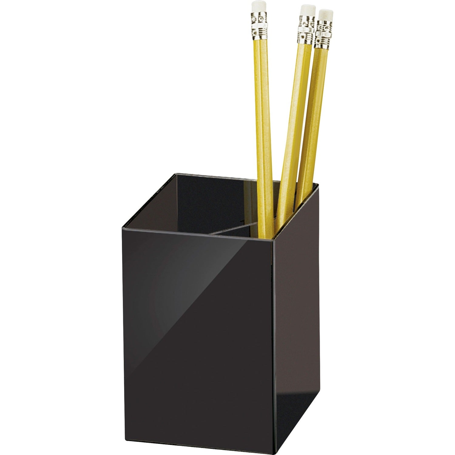 Officemate 3-Compartment Pencil Cup, 1 Each
