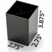 Officemate 3-Compartment Pencil Cup, 1 Each