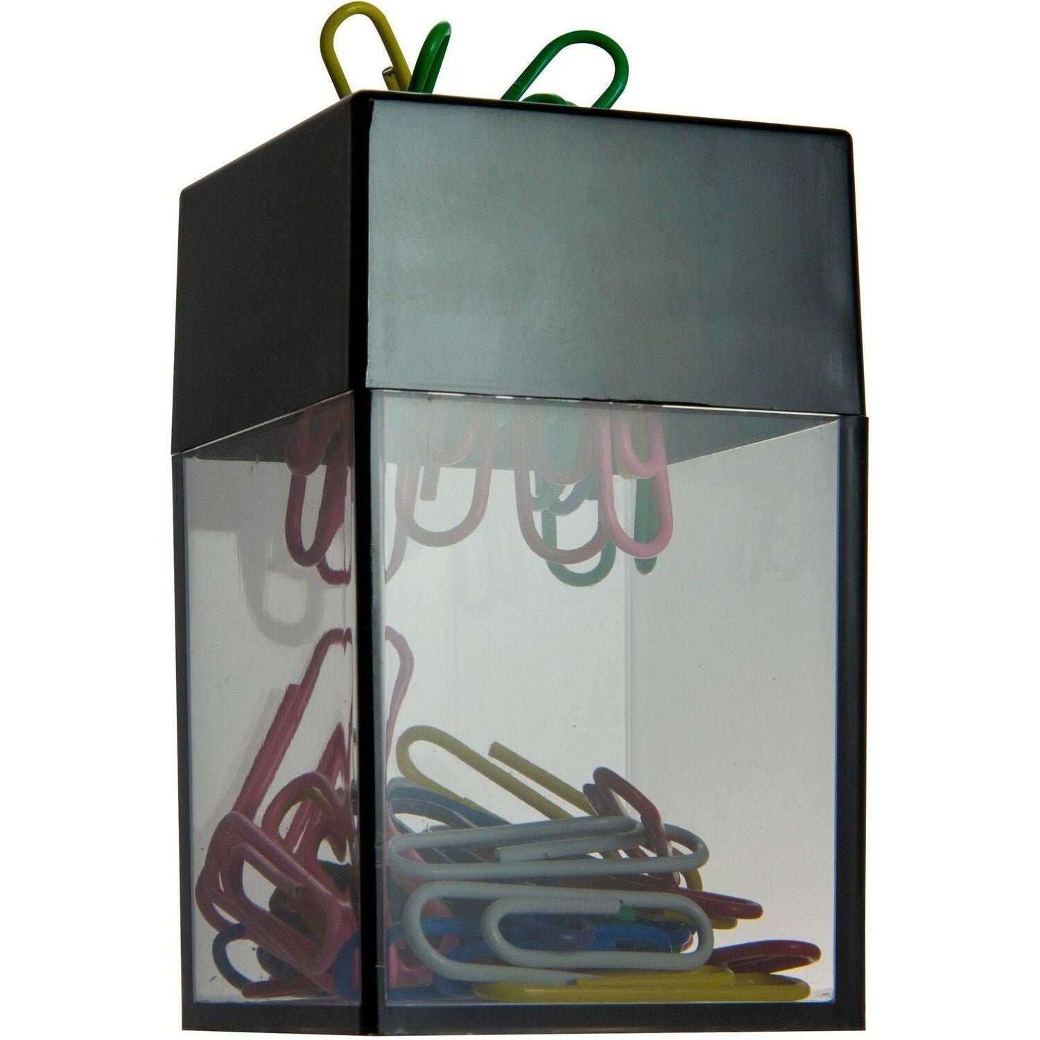 Officemate Magnetic Top Paper Clip Dispenser, 1 Each