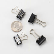 Officemate 99020 Small Binder Clips, Black, 12/Pack, 1 Box