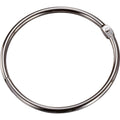 Officemate Loose-Leaf Book Rings, Silver, 10 / Box, OIC99706