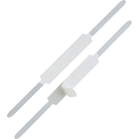 Officemate Self-Adhesive Prong Fasteners, Silver, 100 / Box, OIC99858