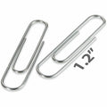 Officemate Paper Clips, Silver, 10 / Pack, OIC99911