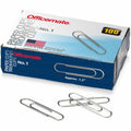 Officemate Paper Clips, Silver, 10 / Pack, OIC99911