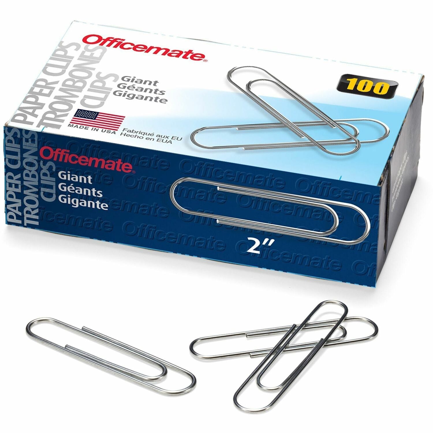 Officemate Giant Paper Clips, 1 Pack