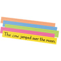 Dixon Ticonderoga Pacon Super Bright Sentence Strips, Assorted, 100 / Pack, PAC1733