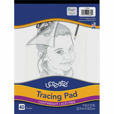 Dixon Ticonderoga UCreate Tracing Pad, 9" x 12", 1 Pad — view 1
