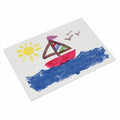 Dixon Ticonderoga Prang Gloss Coat Fingerpaint Paper, 22" x 16", 1 Pack, PAC5316