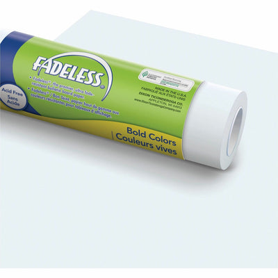Dixon Ticonderoga Fadeless Bulletin Board Art Paper, White, 1 Roll, PAC57015