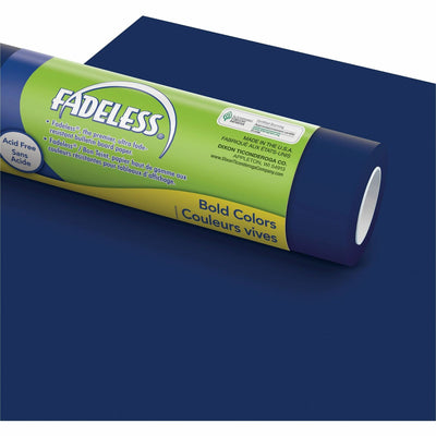 Dixon Ticonderoga Fadeless Bulletin Board Art Paper, Royal Blue, 1 Roll — view 1