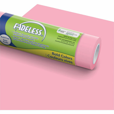Dixon Ticonderoga Fadeless Bulletin Board Art Paper, Pink, 1 Roll — view 1