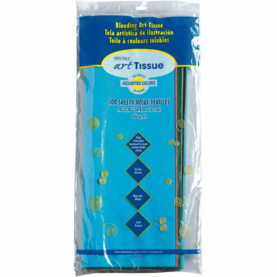 Dixon Ticonderoga Spectra Art Tissue Paper Assortment, Assorted, 1 Pack, PAC58516