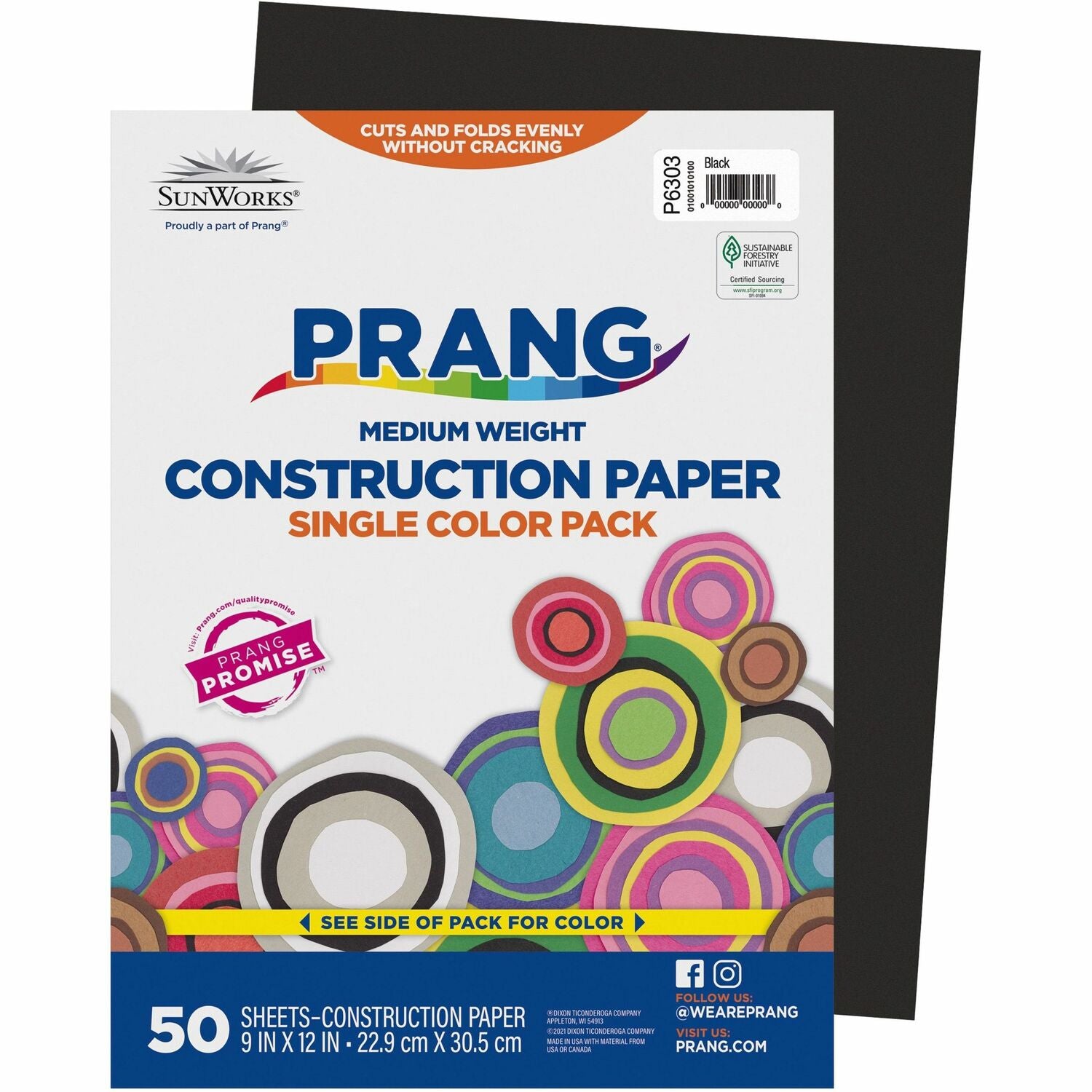 Prang Construction Paper, 1 Pack