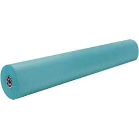 Dixon Ticonderoga Rainbow Kraft Colored Kraft Duo-Finish Kraft Paper, Blue, 1 Roll, PAC63160