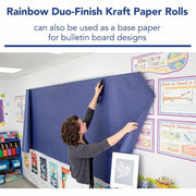 Rainbow Colored Kraft Duo-Finish Kraft Paper, 1 Roll