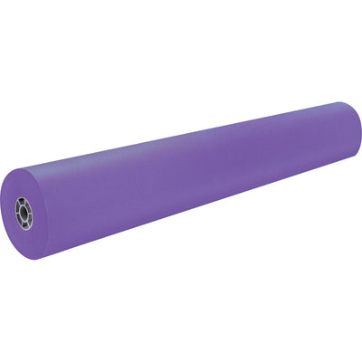 Dixon Ticonderoga Rainbow Kraft Colored Kraft Duo-Finish Kraft Paper, Purple, 1 Roll — view 1