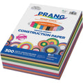 Dixon Ticonderoga Prang Smart-Stack Construction Paper, Assorted, 300 / Pack, PAC6525