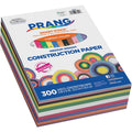 Dixon Ticonderoga Prang Smart-Stack Construction Paper, Assorted, 300 / Pack, PAC6525