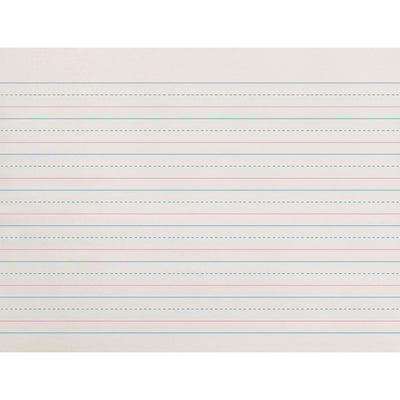 Dixon Ticonderoga Zaner-Bloser Dotted Midline Newsprint Paper, 10 1/2" x 8", 1 Pack — view 1
