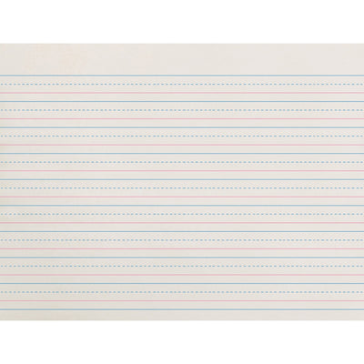 Dixon Ticonderoga Zaner-Bloser Dotted Midline Newsprint Paper, 10 1/2" x 8", 1 Pack — view 1