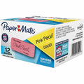 Newell Paper Mate Pink Pearl Eraser, 12 / Box, PAP70521