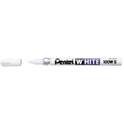 Pentel Felt Tip White Markers, 1 Each