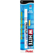 Pentel Felt Tip White Markers, 1 Each