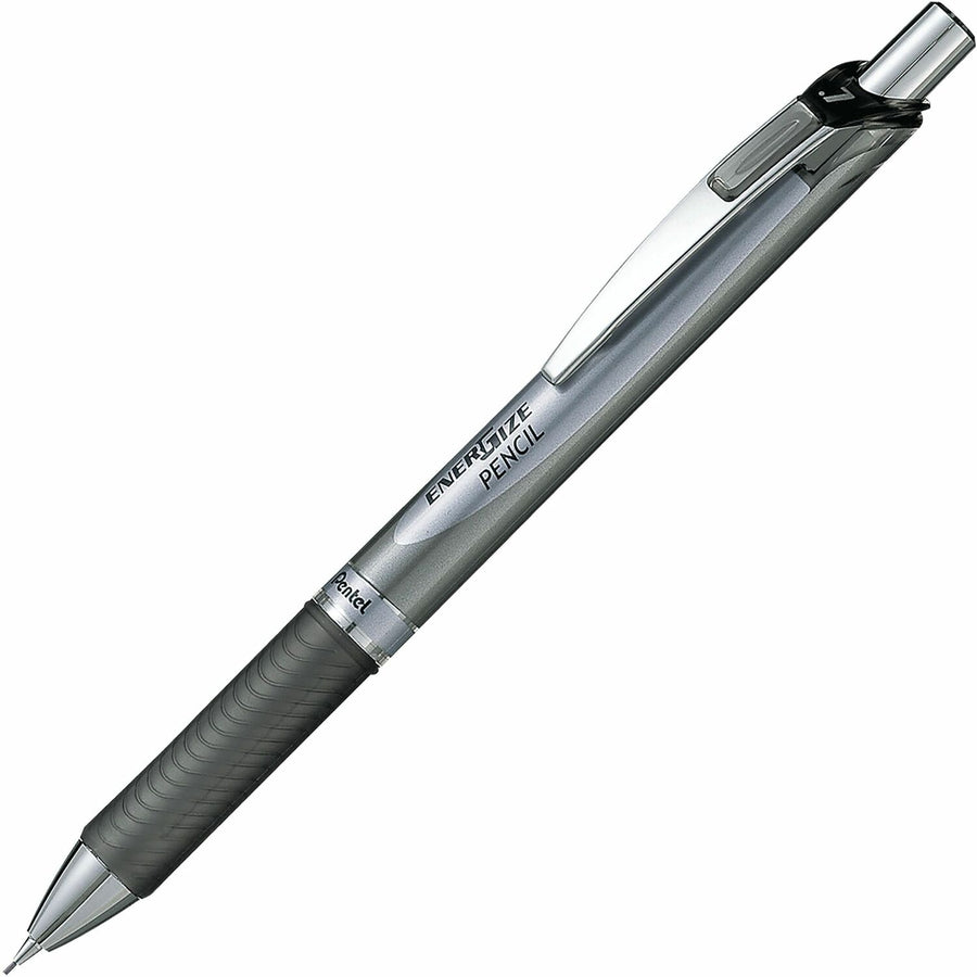 Pentel EnerGize Mechanical Pencils, 0.7 mm, Eraser, 1 Dozen, PENPL77A