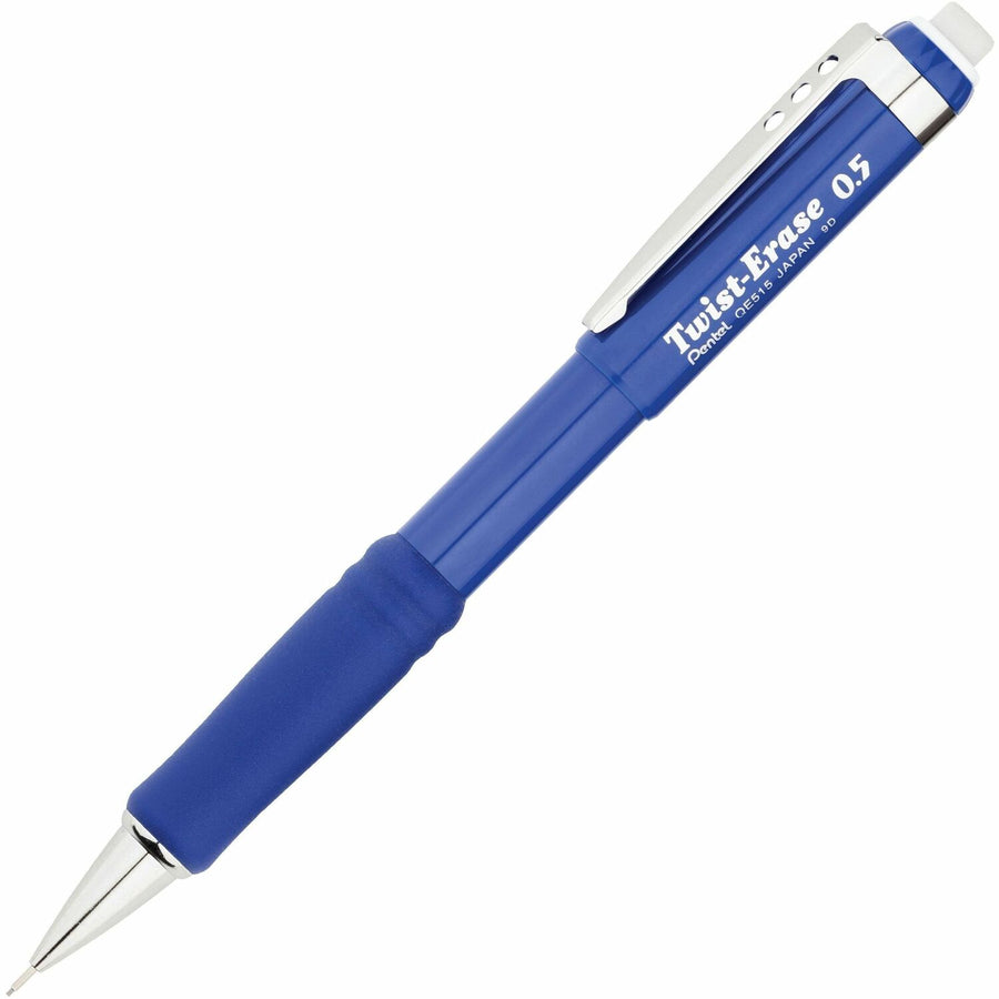 Pentel Twist-Erase III Mechanical Pencil, 0.5 mm, Eraser, PENQE515C