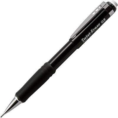 Pentel Twist-Erase III Mechanical Pencils, 0.9 mm, #2, PENQE519A