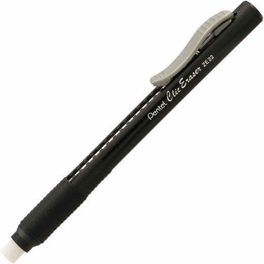 Pentel Rubber Grip Clic Eraser, 1 Each