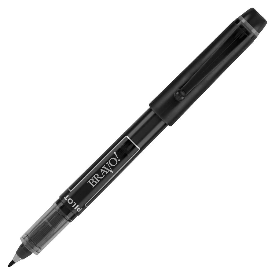 Pilot Marker Pens, BRAVO!, Black, Visible Ink Supply, PIL11034