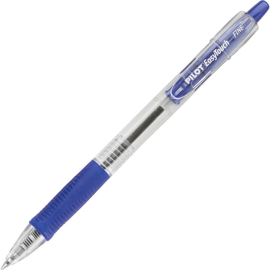 Pilot Retractable Ballpoint Pens, EasyTouch, Blue, 1 Dozen, PIL32211