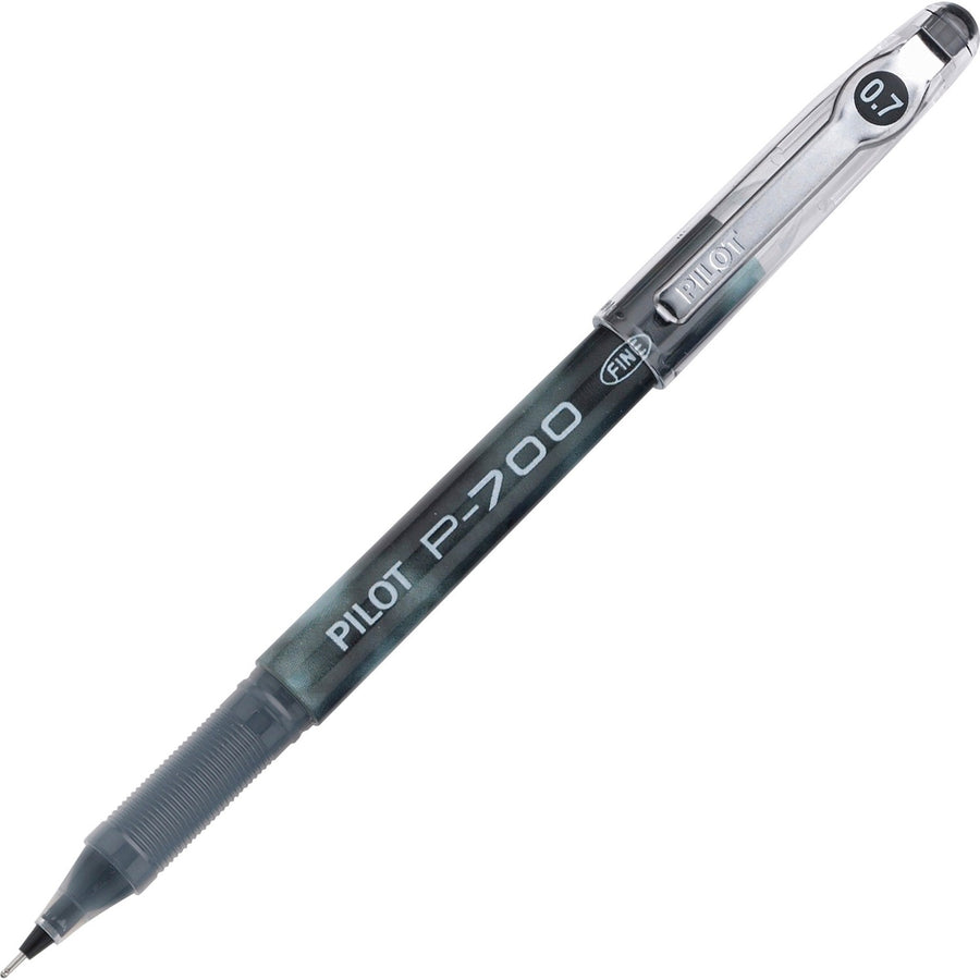 Pilot Precise P-700 Precision Point Fine Capped Gel Rolling Ball Pens, Black, Acid-free Ink, 1 Dozen, PIL38610