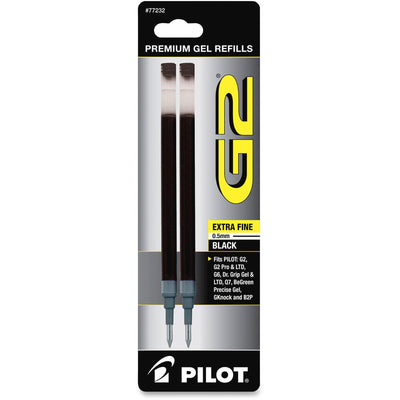 Pilot G2 Premium Gel Ink Pen Refills, 2 / Pack, PIL77232