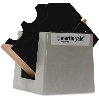 Martin Yale Premier Tabletop Paper Jogger, Gray, PRE400