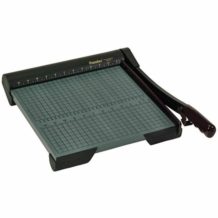 Martin Yale Premier Heavy-Duty Wood Series Paper Trimmers, Green, /CT — view 1
