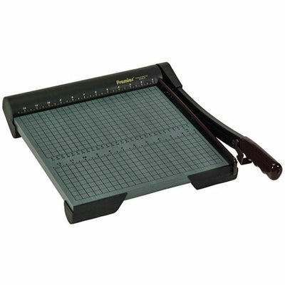 Martin Yale Premier Heavy-Duty Wood Series Paper Trimmers, Green, PREW12