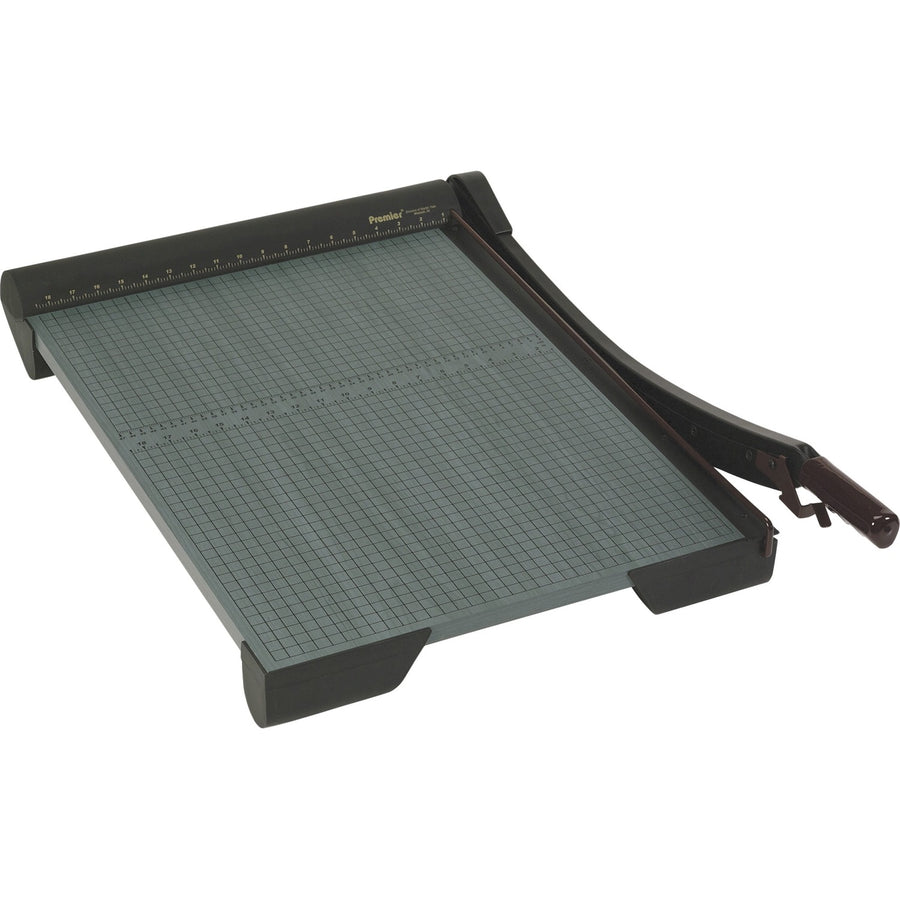 Martin Yale Premier Heavy-Duty Wood Series Paper Trimmers, Green, /CT — view 1