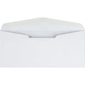 Quality Park No. 10 Business Envelopes with Gummed Closure and Diagonal Seam, White, 500 / Box, QUA11112