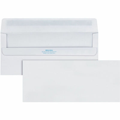 Quality Park No. 10 Business Envelopes with Self Seal Closure, White, 500 / Box — view 1