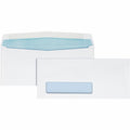 Quality Park No. 8-5/8 Single Window Security Tinted Check Envelope, White, 500 / Box, QUA21012