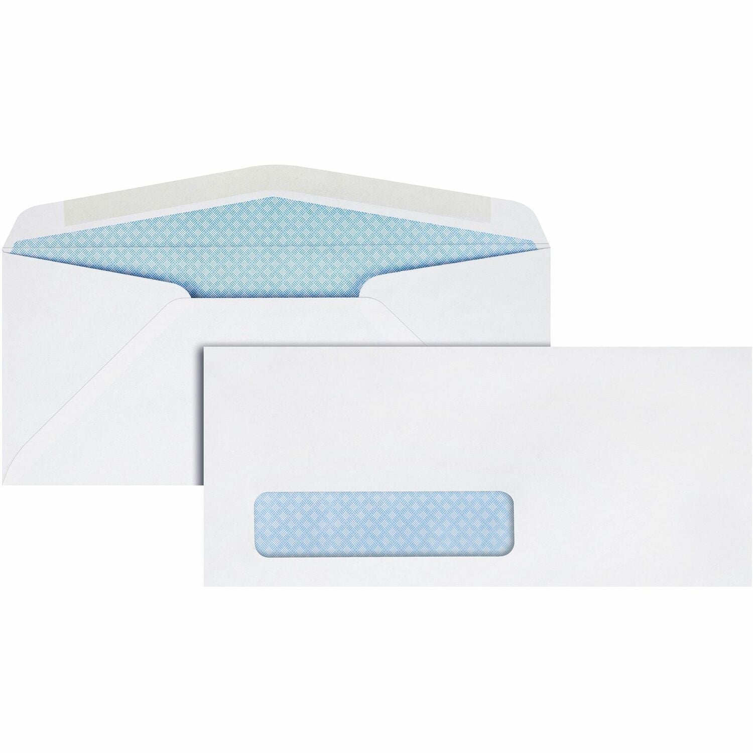 Quality Park No. 10 Single Window Security Tint Envelopes, 1 Box