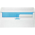 Quality Park No. 9 Double Window Security Tint Envelopes with Redi-Seal Self-Seal, White, 500 / Box, QUA24529