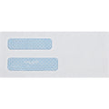 Quality Park No. 8-5/8 Double Window Security Tint Envelopes, White, 500 / Box, QUA24532