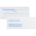 Quality Park No. 8-5/8 Double Window Security Tint Envelopes with Redi-Seal Self-Seal, White, 500 / Box, QUA24539