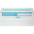 Quality Park No. 8-5/8 Double Window Security Tint Envelopes with Redi-Seal Self-Seal, White, 500 / Box, QUA24539