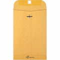 Quality Park 6 x 9 Extra Heavy-duty Kraft Clasp Envelopes, 100 / Box, QUA37755