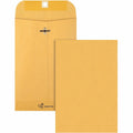 Quality Park 6 x 9 Extra Heavy-duty Kraft Clasp Envelopes, 100 / Box, QUA37755