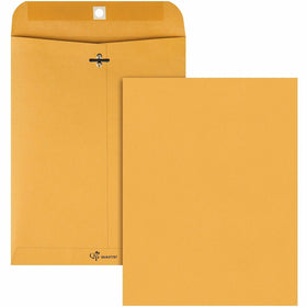 Quality Park 8-3/4 x 11-1/2 Extra Heavy-duty Clasp Envelopes, Cameo, 100 / Box, QUA37787